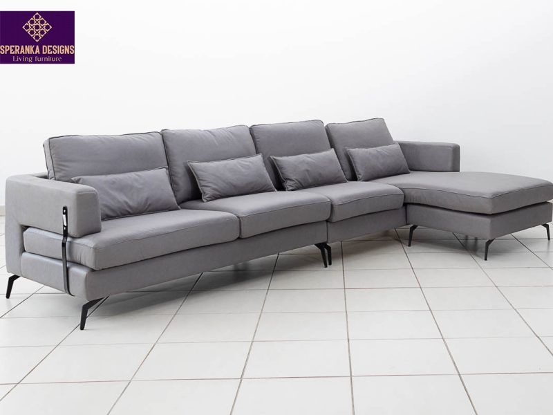 Milano fabric corner sofa