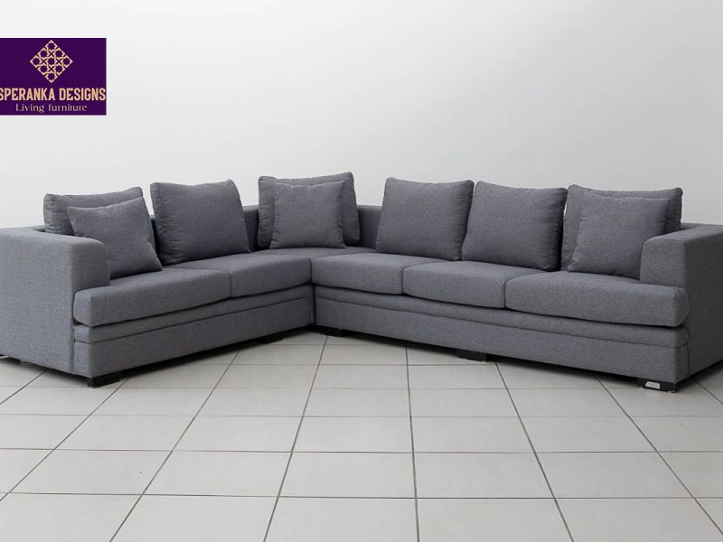 Oslo fabric corner sofa